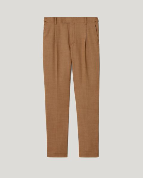 Slim Stretch Tailored Pant, Tan, hi-res